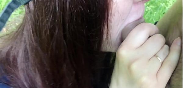  My redhead wife loves to fuck in public, suck cock and swallow cum. KleoModel